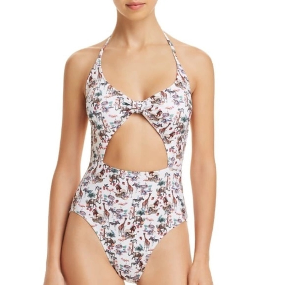 Sam Edelman Safari Party One Piece Swimsuit